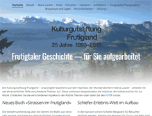 Tablet Screenshot of kulturgutstiftung.ch